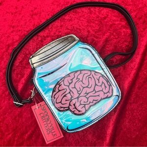 Brain in a Jar Crossbody - Novelty Purse - Halloween